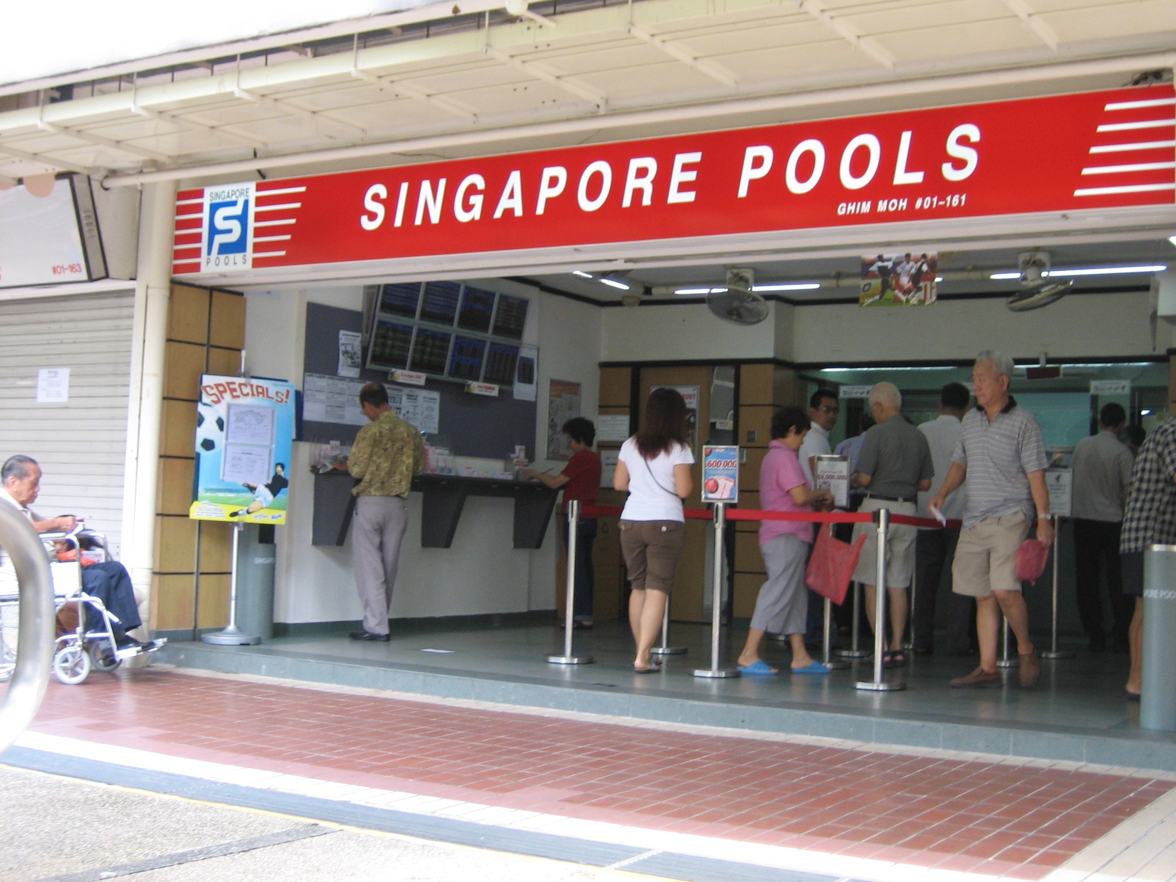 Singapore Pools Betting Account